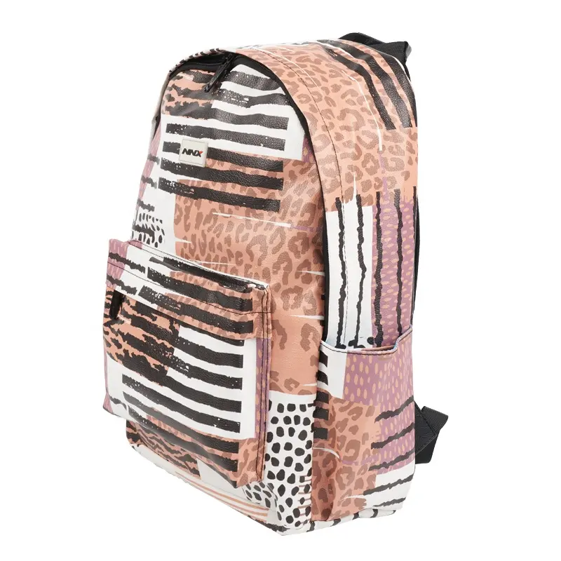 Cutsomize Pu cuero estudiante deporte mochila Libro Grande adolescente escuela mochila Senior Academy bolsa con compartimento para zapatos de ordenador portátil