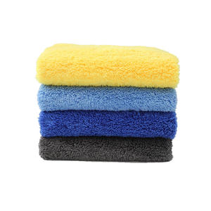 Toalla de Microfibra para Limpieza de Autos, Tejido de Punto, Secado Rápido, Absorbente, 600gsm, Terciopelo Coral Pumi, Cuadrada, 40x40, Uso Doméstico, Lavado de Autos, Venta al por Mayor - Product Image 3