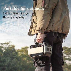 Générateur solaire tout-en-un à onde sinusoïdale pure 330W pour l'extérieur, fabriqué en Chine, avec alimentation portable solaire - Product Image 4