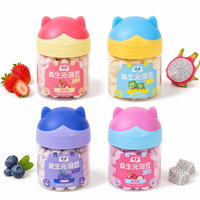 Biscuits pour enfants et nourrissons, doux et savoureux, aux saveurs de fruits et de fromage, en boîte. Texture fondante dans la bouche, 14 grammes, prêt à servir.