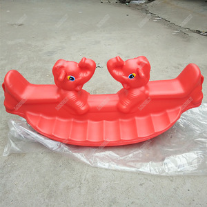 Nhựa <span class=keywords><strong>Teeter</strong></span> Totter Ngoài Trời Bập Bênh Sân Chơi Cho Trẻ Em - Product Image 4