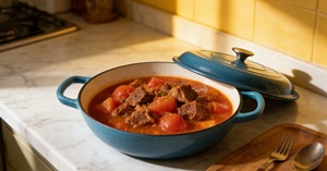 Casserole peu profonde professionnelle <span class=keywords><strong>en</strong></span> <span class=keywords><strong>fonte</strong></span> émaillée de qualité supérieure, style braiseur français, bleu - Product Image 4
