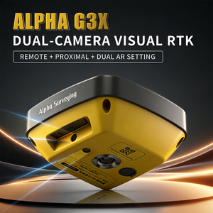 อุปกรณ์สำรวจ Alpha G3X RTK GNSS กล้องคู่ รุ่นขายดีปี 2026 มาตรฐาน IP67 1590 ช่องสัญญาณ จับสัญญาณซ้ำได้ภายใน 1 วินาที -45~75 - Product Image 1