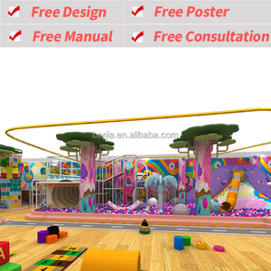 Parque Infantil Interior Saidi con Toboganes y Juegos, Equipo de Parque de Atracciones, Tamaño Personalizado, Alta Capacidad para >100 Usuarios - Product Image 1