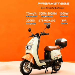 Motocicletta Elettrica JHXNY 72V per Commercio Estero, Veicolo Stradale per Uso Domestico e Consegne, con Doppia Seduta - Product Image 4