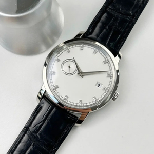 Mouvement à remontage automatique avec un diamètre de boîtier de 38 mm, plus raffiné et élégant, ce qui en fait un choix idéal pour une montre unisexe. - Product Image 5