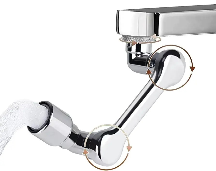 1080 robotic arm aerator universal extension nozzle washing robotic arm faucet extender
