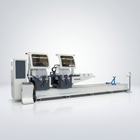 Nouvelle Scie de découpe CNC à double tête 3 axes pour aluminium, à angle variable, avec machine CNC pour fenêtres, modèle 2025
