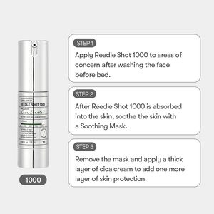 Siero Viso Reedle Shot 1000 da 15 ml (0,5 fl oz) con Acido Ialuronico per Tutti i Tipi di Pelle, per Donne - Product Image 3
