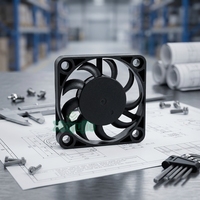 Ventilateur portable mini personnalisé pour refroidissement, ventilateur axial industriel sans balais DC pour projecteur 4007, 5V/12V 40x40x7mm 5000-7000RPM