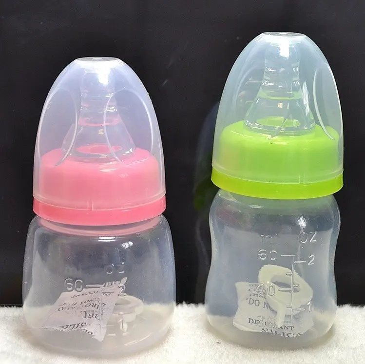 BPA Free 60Ml Silicone Bé Chai Sữa