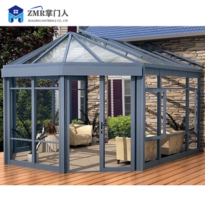 Kits de véranda de jardin d'hiver en aluminium avec vitrage pour usage extérieur - Product Image 2