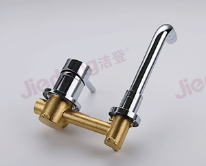 Mitigeurs muraux modernes en laiton à trou unique <span class=keywords><strong>Robinets</strong></span> de lavabo de salle de bain <span class=keywords><strong>avec</strong></span> noyau de valve en céramique - Product Image 6