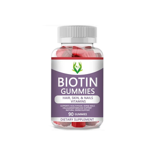 Gomitas de Biotina OEM ODM para Cabello, Uñas y Piel, Suplemento Vitamínico, Aumento de Energía Natural y Mejora de la Energía para Adultos - Product Image 1