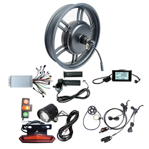 Kit de Conversión de Bicicleta Eléctrica con Motor de Cubo de Rueda Trasera de 20 Pulgadas, 20x4 Pulgadas, Sin Engranajes, 48V52V, 1000W 1500W, para Neumáticos Anchos, Gran Venta - Product Image 1