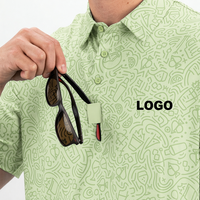 Polo de golf personnalisé pour hommes, coupe ajustée, en polyester tricoté avec broderie, 88 % polyester, 12 % élasthanne, sublimation, boutons