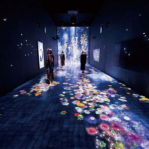 Iluminación Nocturna Interactiva Holográfica 3D Basada en el Suelo para Pasillos Exteriores y Plazas Escénicas - Product Image 3