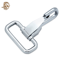 1 "" Clips de mousqueton en métal Mousqueton à oeil en métal Fermoirs de déclenchement Clips de lanière en métal Fermoirs à ressort