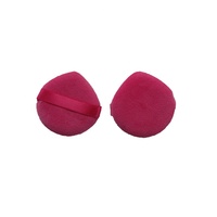 Bouffée de poudre pour le visage de maquillage cosmétique pour femmes Customized Triangle Soft Makeup Powder Puff
