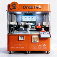 Distributeur automatique de café Ordo Tek Coffee Latte Art Bar avec bras robotisé 6 axes, modèle 01 (Chine), pour usage multi-scènes