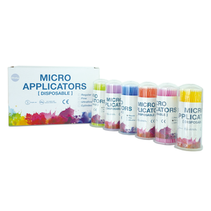 Micro-brosse dentaire jetable Applicateur 2,0 mm 1,5 mm 1 mm Micro-brosse dentaire Pointe de brosse dentaire à vendre - Product Image 6