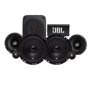 Haut-parleurs audio 2 voies pour automobile, <span class=keywords><strong>tweeter</strong></span> et woofers Stage1 601CFS pour portes avant et arrière, DSP et Basspro Lite - Product Image 2