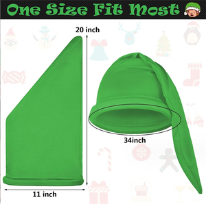 SZ581 Costumes d'Halloween unisexes pour hommes et femmes, cosplay, sept nains, chapeau de gnome, chapeau d'elfe, chapeau de fée, chapeau de lutin, chapeau de Noël pour fête - Product Image 4