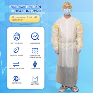 ชุดป้องกันการผ่าตัดผ้า PPE aami Level2 SMS 25gsm แบบใช้แล้วทิ้งชุดป้องกันการผ่าตัดแบบทนทานและสะดวกสบาย - Product Image 5