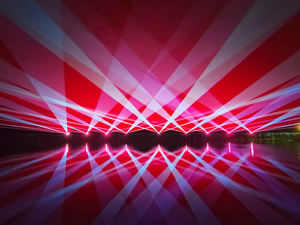 20W Full Color 3D Animación RGB discoteca fiesta escenario DJ boda fiesta luces láser con control de aplicación - Product Image 5