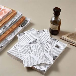 Papel Encerado Antigrasa Personalizado para Envolver Sándwiches, Papel de Grado Alimenticio para Envolver Hamburguesas - Product Image 3