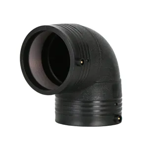 wholesale HDPE Electrofusion Fittings 90 degree Elbow bend 315mm For Water supply
