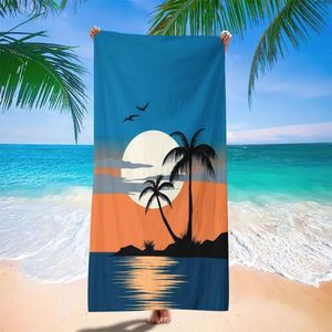 Toalla de Playa de Microfibra de Gran Tamaño, con Logotipo Personalizado, Antiarena, de Secado Rápido, Ligera, para Natación de Verano - Product Image 3
