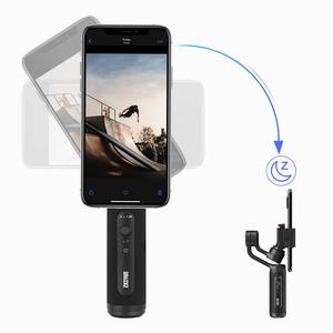 Zhiyun-Q2 <span class=keywords><strong>stabilisateur</strong></span> de caméra à cardan portable lisse, 3 axes, pour téléphone, pour iPhone 11 Pro Max XS <span class=keywords><strong>X</strong></span> 8P Samsung S10 S9 S8 Huawei - Product Image 3