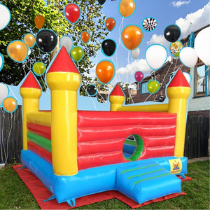 <span class=keywords><strong>Il</strong></span> Piccolo Castello Gonfiabile 3x3m in PVC è Facile da Montare per Uso Esterno, Adatto a 5 Bambini - Product Image 4