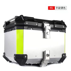Maytech-boîtier supérieur en alliage universel pour moto, coffre de queue en aluminium, 45L 55L, pour <span class=keywords><strong>YAMAHA</strong></span>, HONDA, SUZUKI, KAWASAKI - Product Image 4