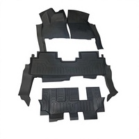 Accessoires automobiles OEM, tapis de sol de voiture en caoutchouc TPE robuste 7 places, antidérapant, protection toutes saisons, 3 pièces pour Trumpchi M6 PRO