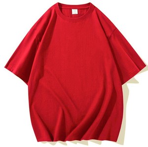 Conception de logo personnalisée pour hommes et femmes, <span class=keywords><strong>t</strong></span>-<span class=keywords><strong>shirt</strong></span> à manches courtes classique et polyvalent, couleur unie pour l'é<span class=keywords><strong>t</strong></span>é - Product Image 3