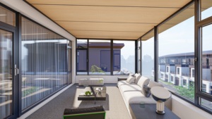 Painéis de Substituição Competitivos para Gazebo, Pavilhão, Toldo, Sunroom com Teto Rígido, Cobertura de Alumínio para Exterior, Uso em Fábricas, Terraços e Parques, Direto da Fábrica - Product Image 4