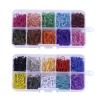 Broches de sécurité en acier, petite épingle colorée en forme de gourde, nouveau Style, 1 pièce