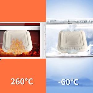 Wadah kemasan makanan plastik sekali pakai berkualitas tinggi kotak makan siang mudah terurai sesuai pesanan kotak <span class=keywords><strong>burger</strong></span> - Product Image 6