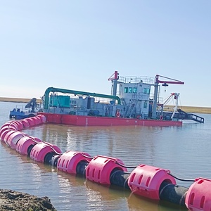 Machine de dragage à aspiration de sable, drague à sable diesel, pompe submersible pour le dragage, machine de dragage pour l'extraction de sable marin et le nettoyage des rivières - Product Image 3
