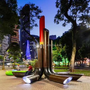 Senzhao - Banco LED Impermeable para Decoración de Parques Infantiles al Aire Libre Personalizado - Product Image 2