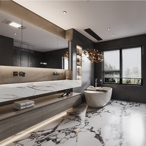 <span class=keywords><strong>Meuble</strong></span> de salle de bain moderne blanc rectangle <span class=keywords><strong>Meuble</strong></span> design pour hôtel <span class=keywords><strong>Meuble</strong></span> sous-<span class=keywords><strong>vasque</strong></span> en <span class=keywords><strong>pierre</strong></span> frittée en <span class=keywords><strong>bois</strong></span> <span class=keywords><strong>et</strong></span> marbre Résistant à l'eau depuis 3 ans - Product Image 4
