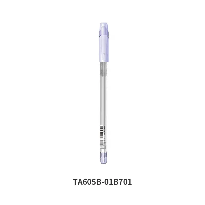 BEIFA TA605B 0.5mm ST टिप प्रेस प्रकार चिकनी लेखन वर्दी डिस्चार्ज त्वरित सुखाने फैक्टरी मूल्य अनुकूलन अर्ध जेल पेन