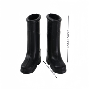 <span class=keywords><strong>Mini</strong></span> Botas <span class=keywords><strong>de</strong></span> lluvia para casa <span class=keywords><strong>de</strong></span> bebé BJD Botas <span class=keywords><strong>de</strong></span> lluvia <span class=keywords><strong>de</strong></span> simulación OB11 escena en <span class=keywords><strong>miniatura</strong></span> jardinería zapatos <span class=keywords><strong>de</strong></span> <span class=keywords><strong>silicona</strong></span> tubo recto zapatos <span class=keywords><strong>de</strong></span> Navidad - Product Image 2