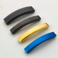 Bracelet en cuir synthétique en gros, en acier inoxydable, gravable, avec logo personnalisé, barre vierge, pour hommes et femmes