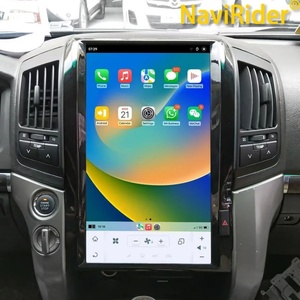 16inch for Toyota Land Cruiser LC200 2008-2015 Stereo Car Radio Multimedia Player Android Vertical Screen CarPlay <b>GPS</b> <b>Navigation</b> - Product Image 1