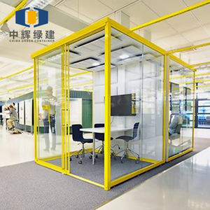 CGC avec système <span class=keywords><strong>de</strong></span> <span class=keywords><strong>ventilation</strong></span>, cloisons insonorisées en bois massif, <span class=keywords><strong>peinture</strong></span> stratifiée, cloisons insonorisées en verre, cloisons insonorisées en MDF - Product Image 3