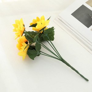 Nuovo disegno di cerimonia nuziale artificiale della decorazione di <span class=keywords><strong>girasole</strong></span> - Product Image 6