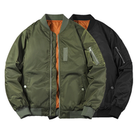 Blouson Bomber Homme Style Coréen Automne Hiver Col Montant Épais avec Fermeture Éclair Avant en Fourrure de Lapin Coupe-Vent Polyester/Coton